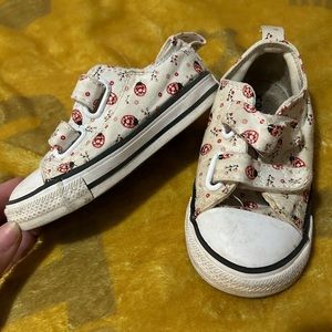Converse ladybug Velcro sneakers